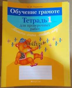 Обучение грамоте 1 класс.Тетрадь для проверочных работ, Тиринова О.И., Аверсэв